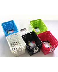 Multifunctional Desktop Home Office Storage Baskets With Handle