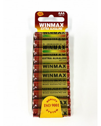 40 AAA Super Alkaline Winmax Battery – 4 Pack